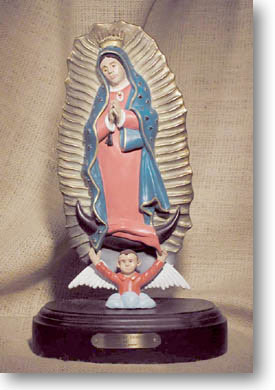La Virgen de Guadalupe (Southwestern Bronze)