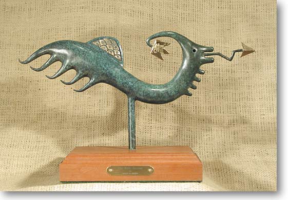 Rain Serpent (Southwestern Bronze)
