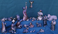 Cast Bronze Nativity