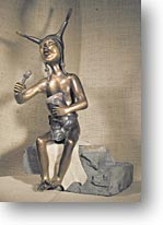 Drummer for Peace (Southwestern Bronze)
