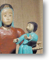 La Madona de Santa Fe (Southwestern Bronze)